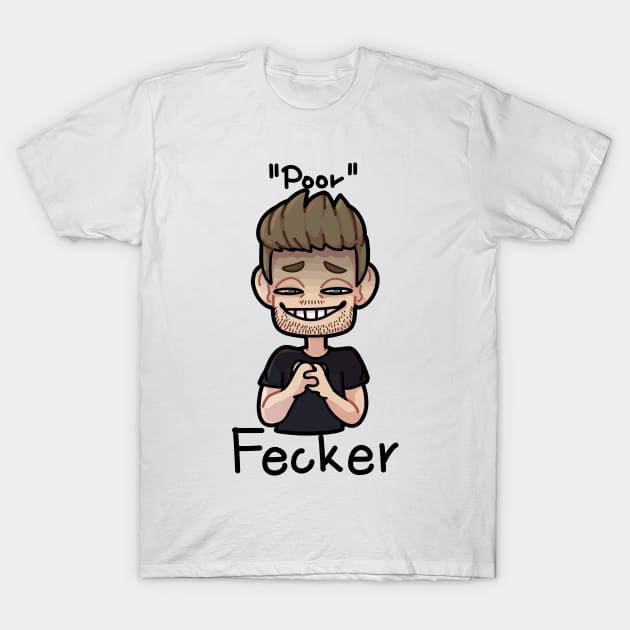 kevin poor Fecker 2 T-Shirt by Borton